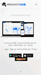 Mobile Screenshot of irequestlive.com